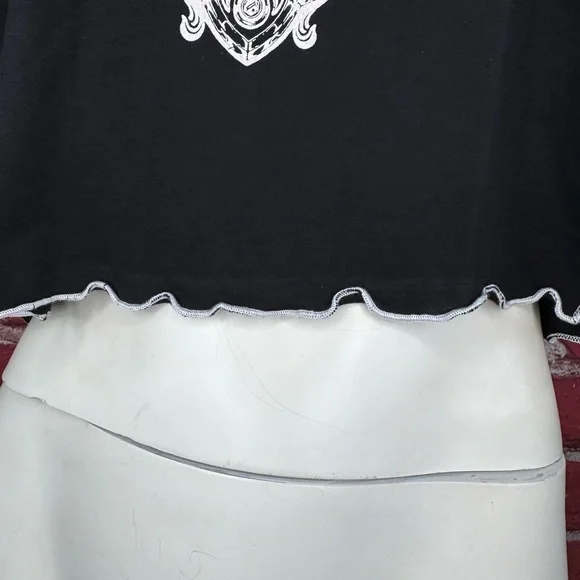 Affliction Women’s Graphic Baby Tee -Size: XL -NWOT - Picture 9 of 11